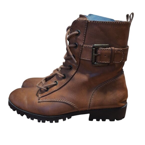 Brown Ankle Boots for Women - Picture 3 of 6